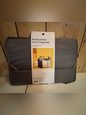 New Room Essentials Multipurpose Dorm Organizer – Gray